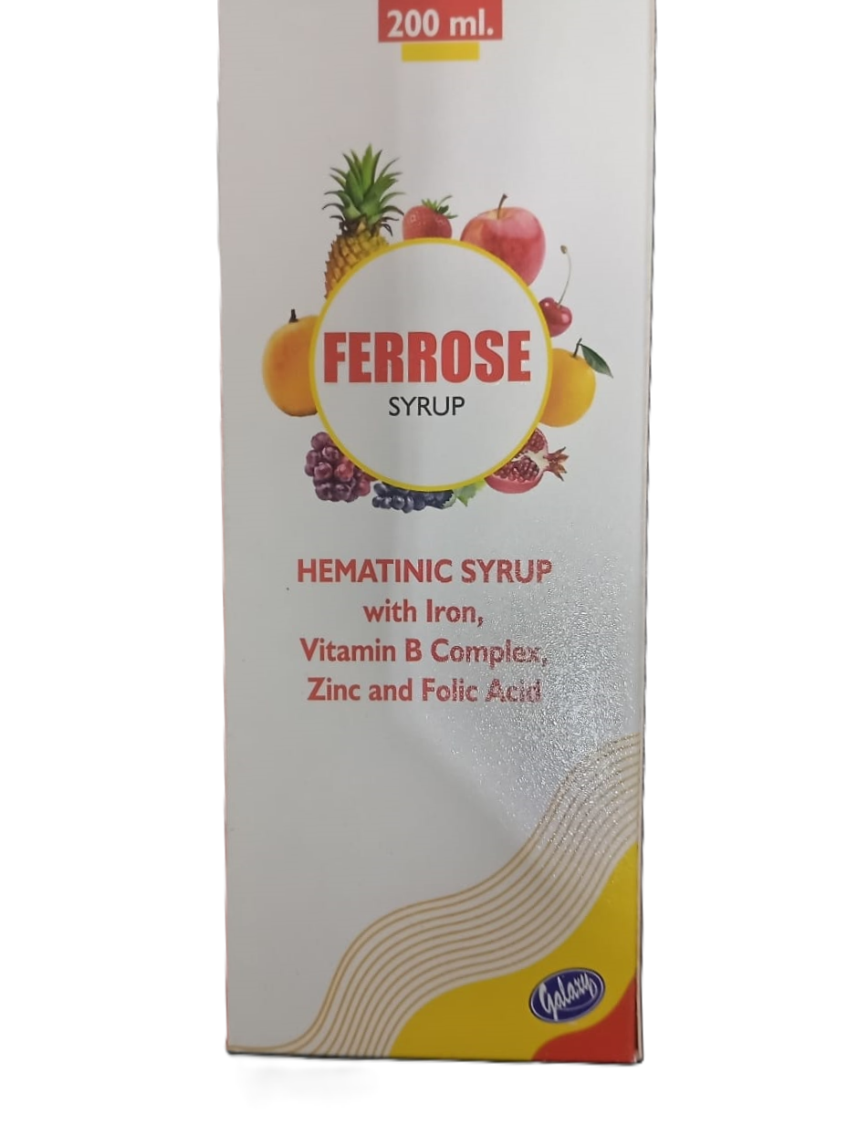 Ferrose Hematinic Syrup 200 ml