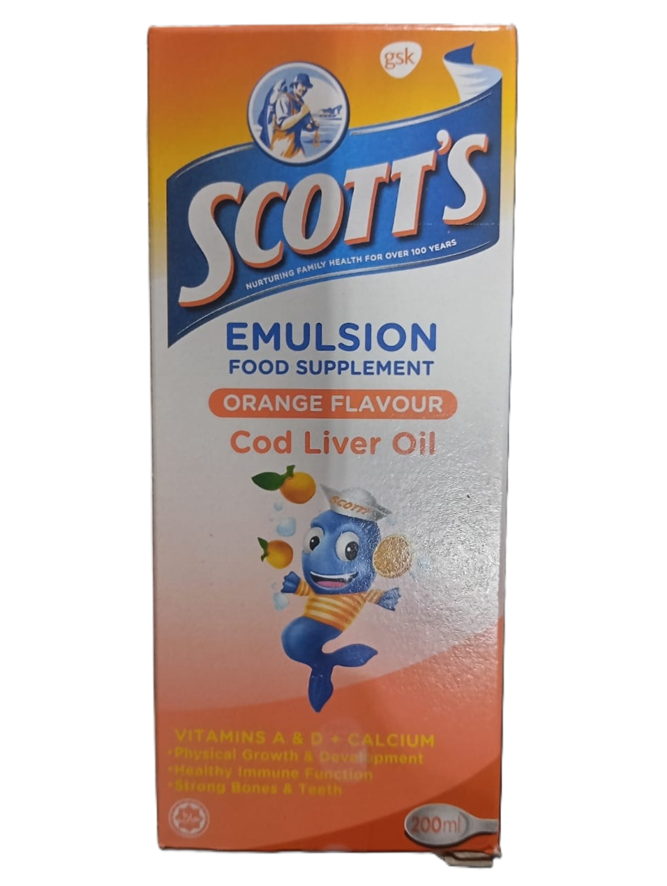 Scott’s Emulsion Orange 200 ml