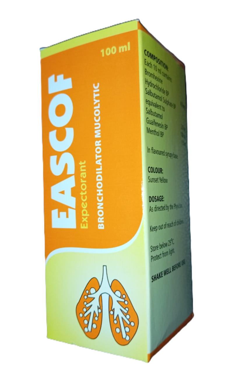 Eascof Expectorant Syrup (100 ml)