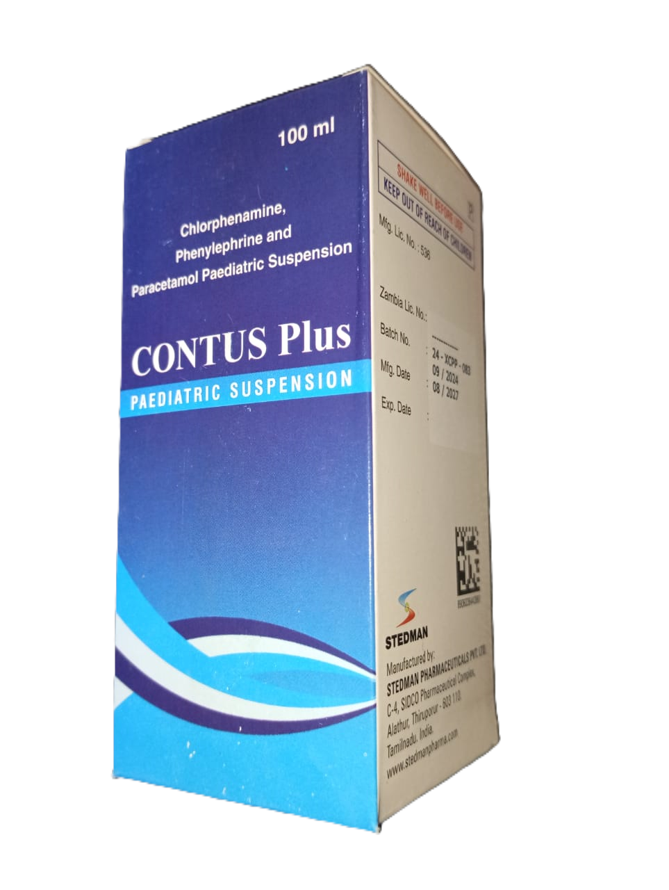 Contus Plus Paediatric Suspension