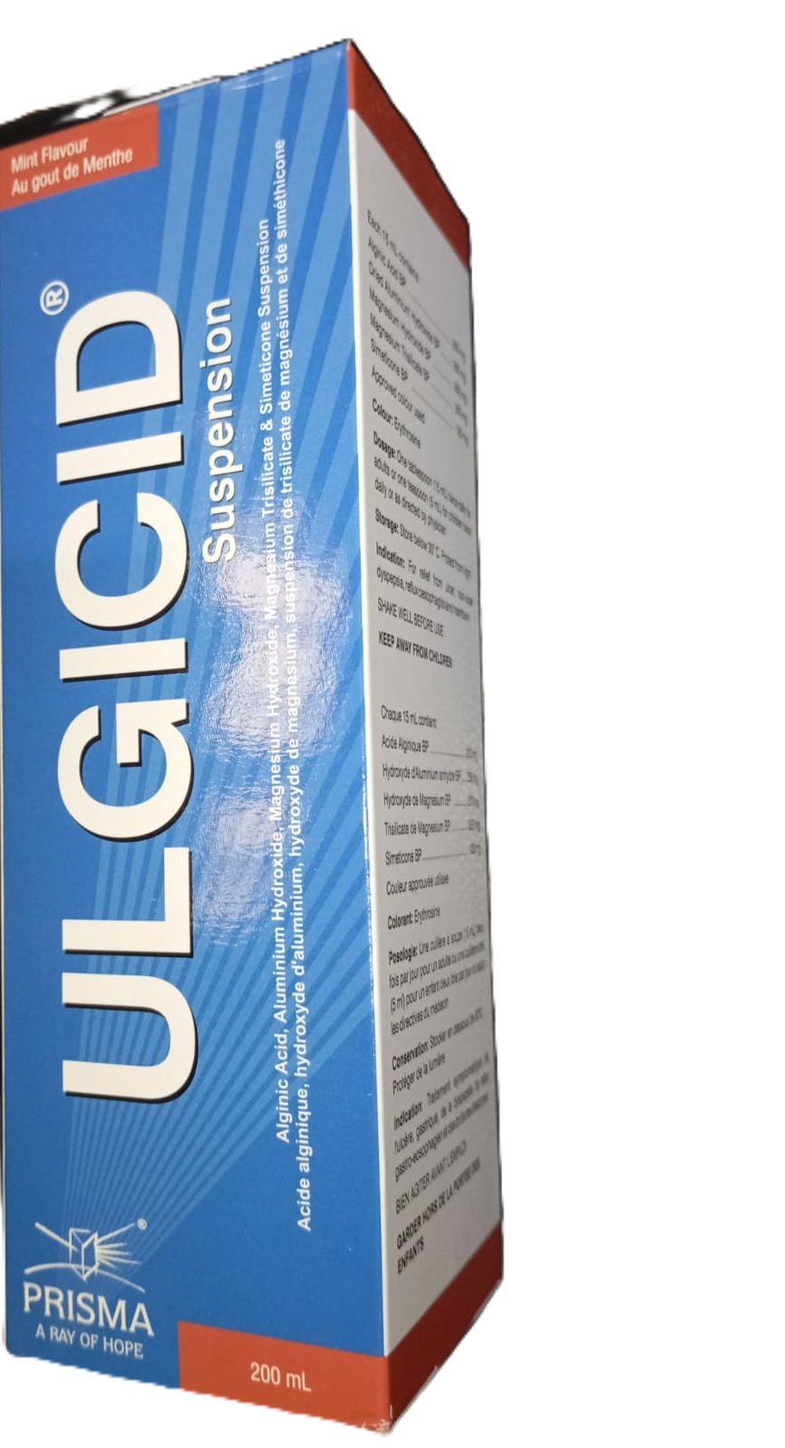 Ulgicid Suspension (200 ml) mint