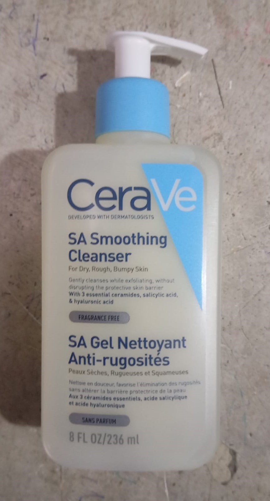 CeraVe SA Smoothing Cleanser (8 fl oz / 236 ml)