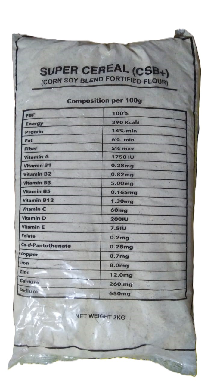 SUPER CEREAL (CSB+) (corn soy blend fortified flour)