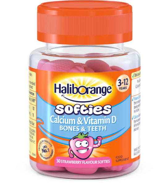 HALIBORANGE (SOFTIES) CALCIUM & VITAMIN D 30`S